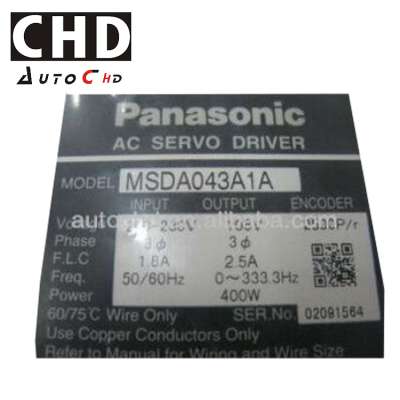 AC Servo Driver 400w MSDA043A1A Minas A Series